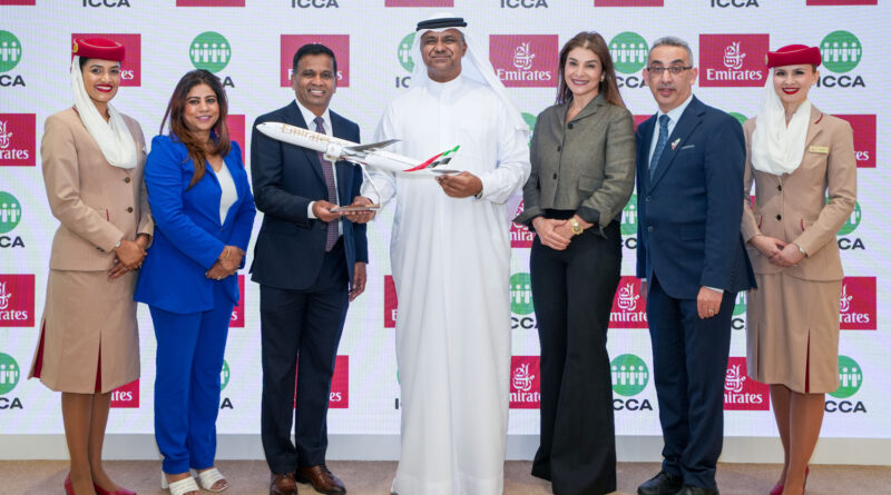 طيران الإمارات توسع شراكاتها الاستراتيجية مع الجمعية الدولية للمؤتمرات والاجتماعات و”آي دي بي للتعليم” وهواوي