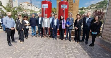 مدير مؤسسة المياه افتتح محطة الضخ في بلدة لحفد برعاية المطران عون