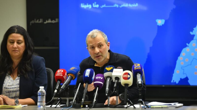 باسيل: أهل بيروت أثبتوا بوعيهم حرصهم على المناصفة… نحترم إرادة أهل زحلة والأهم الحفاظ على التنوع فيها